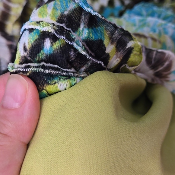 NWOT Joseph Ribkoff mixed animal print ribbon dress. Women's sz 8 - Picture 4 of 8